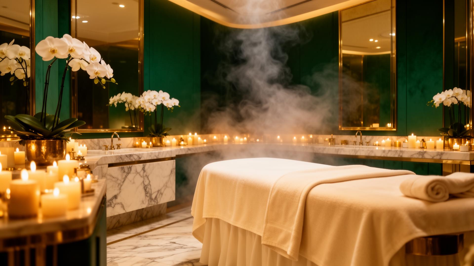 Luxury spa interior